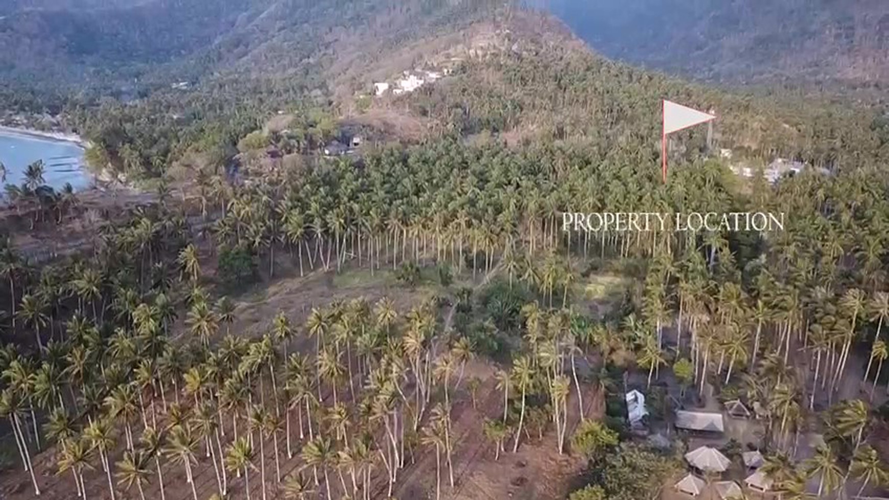 Lahan komersial di Senggigi Lombok View Pantai