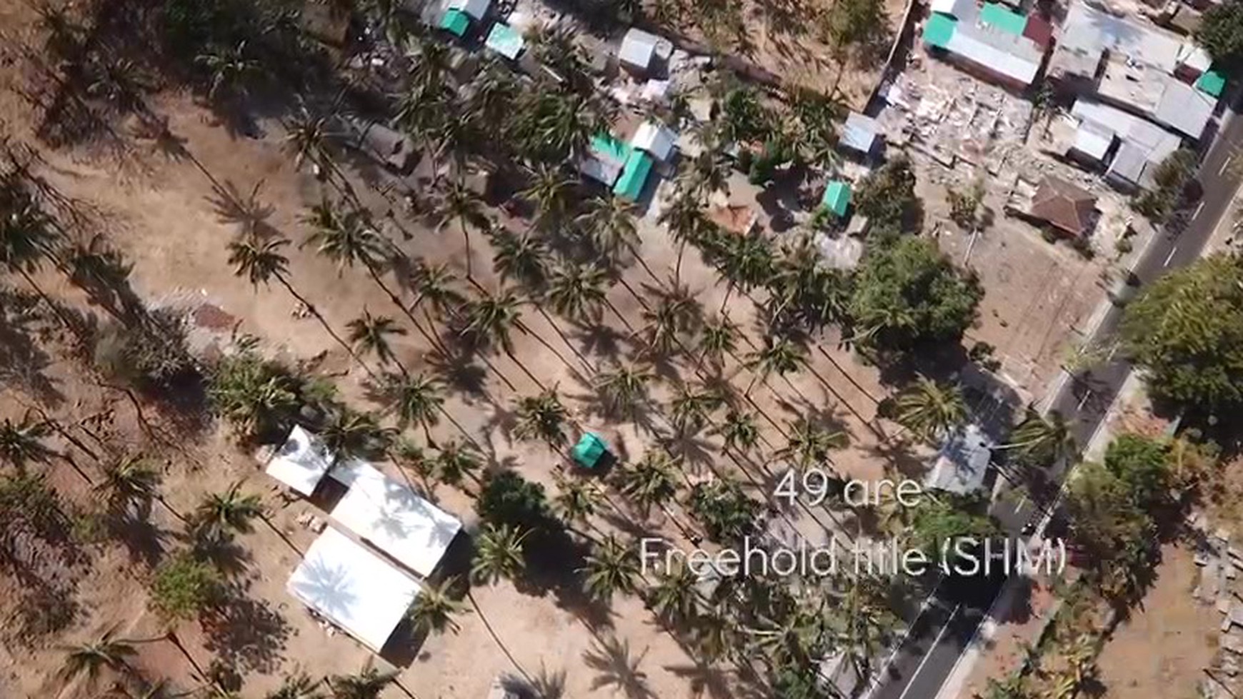 Lahan komersial di Senggigi Lombok View Pantai