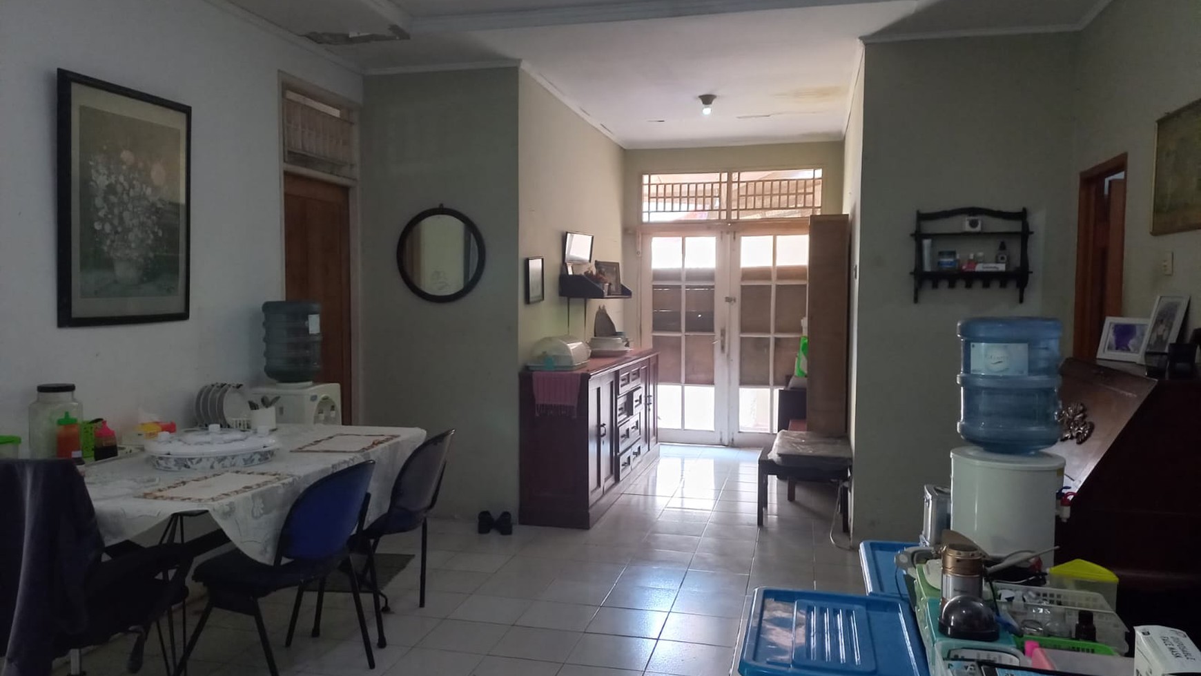 Rumah Sektor 9 Bintaro dlm cluster, pojok ada tanah kosong.....