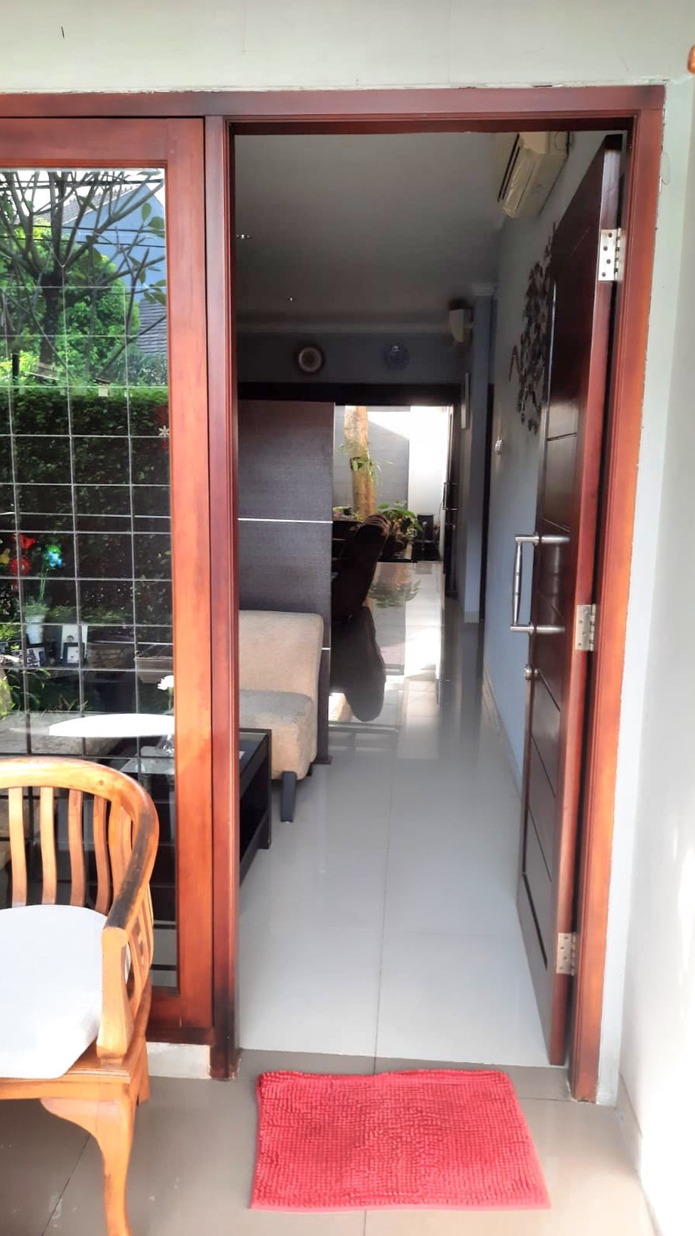 dijual cepat rumah asri depan taman lingkungan tenang griya loka bsd city serpong tangerang banten