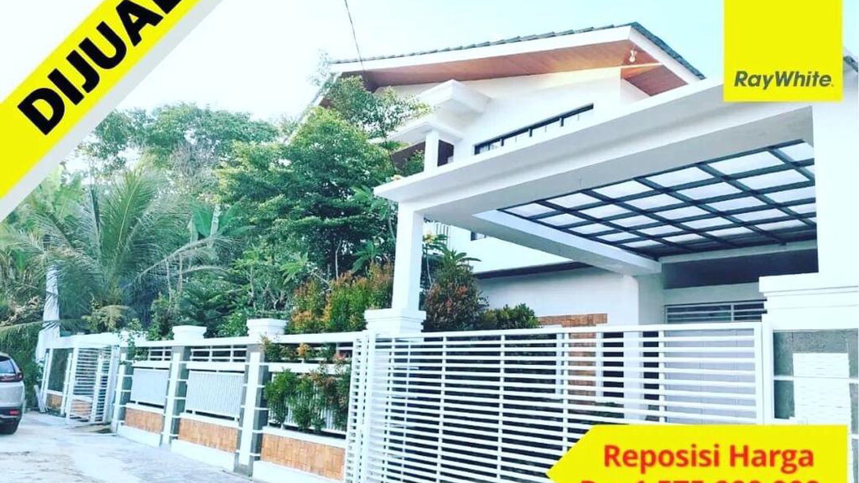 Rumah 2 lantai dijalan Raden Gunawan Hajimena Natar Lampung