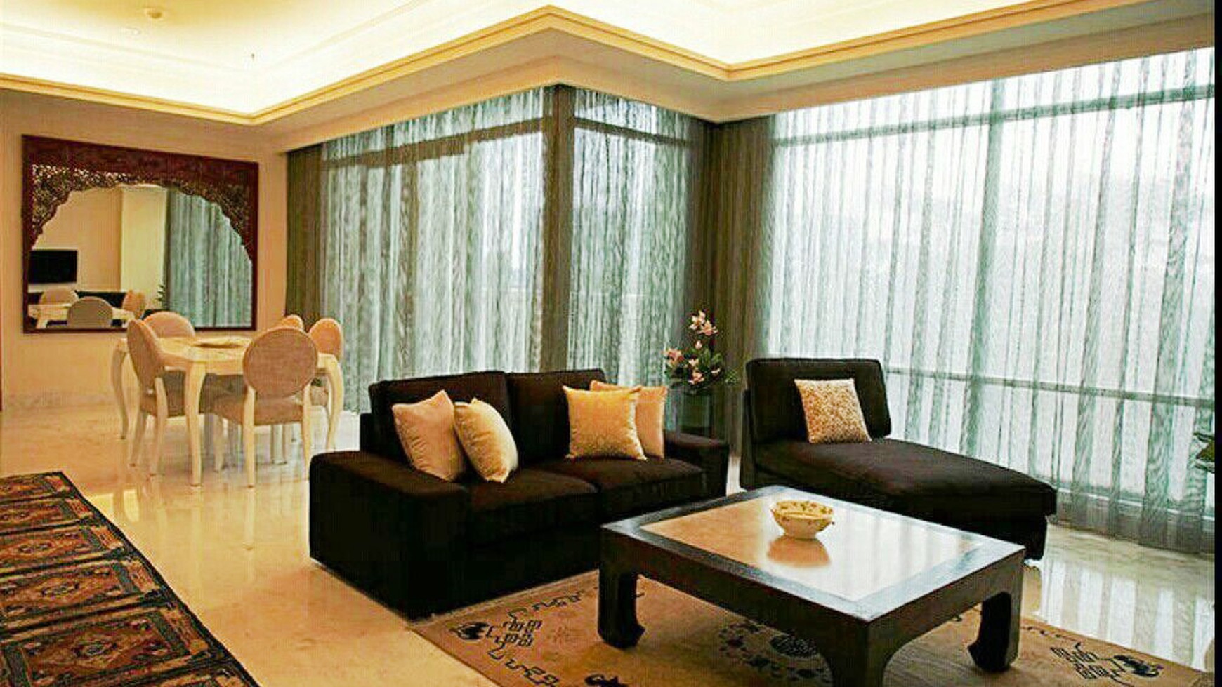 Apartemen 2 Bedroom Furnished di Botanica, Jakarta Selatan