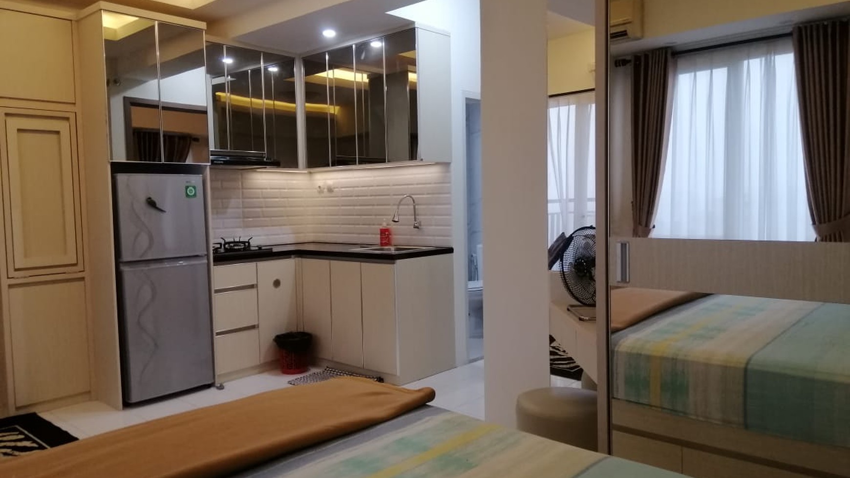 2BR Fully Furnished, Luxury/mewah di Tower Dahoma Apartemen Podomoro Golf View