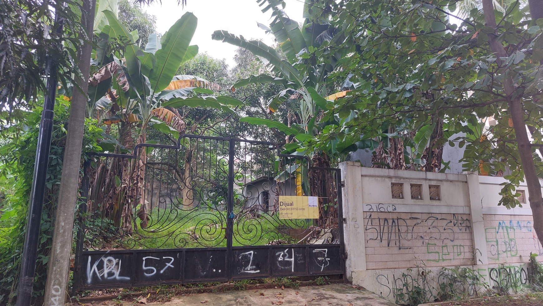 Kavling depan Danau dalam perum Bukit Permai Cibubur