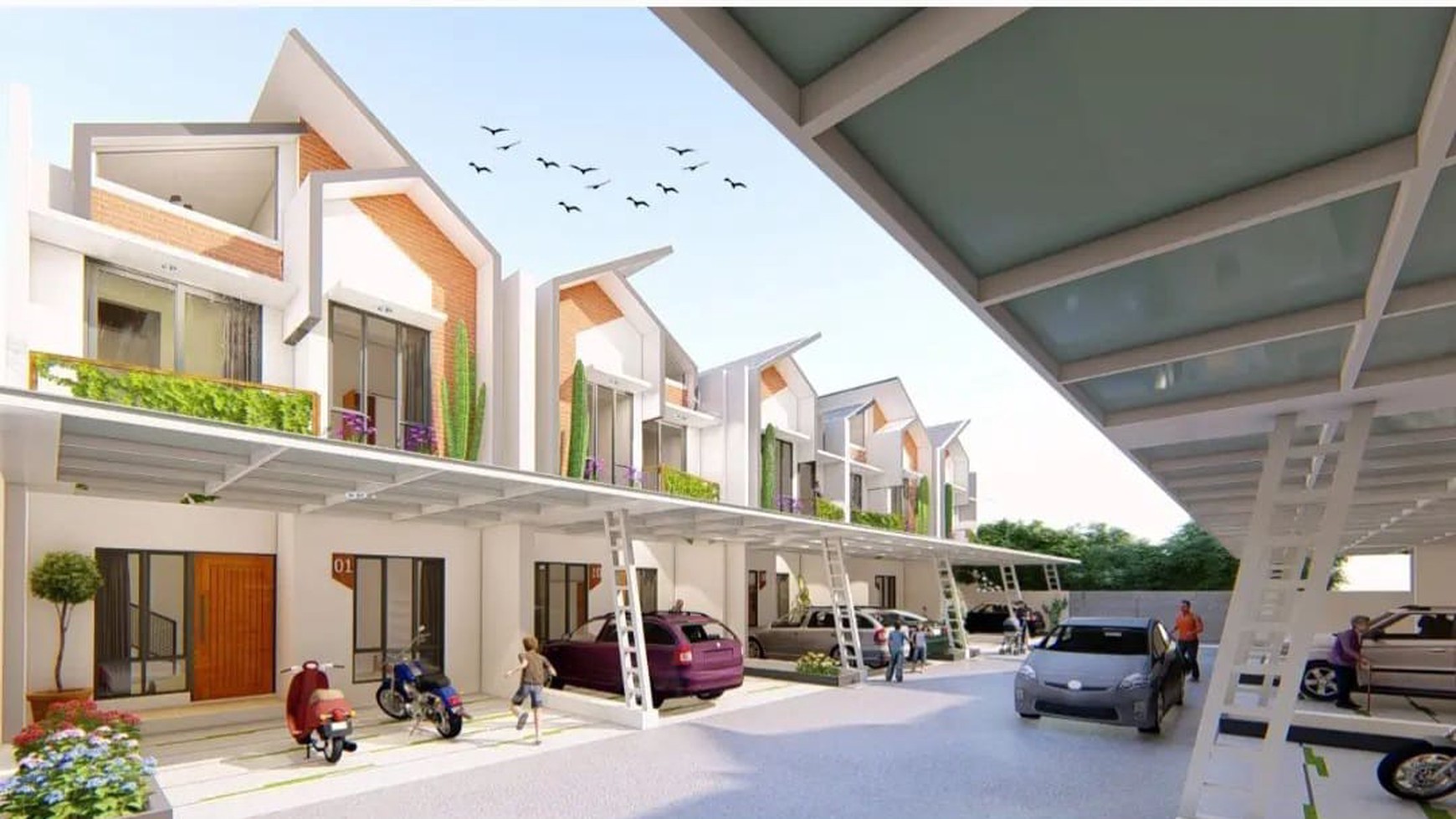 Rumah 2 Lantai di Alga 5 Residence Bojong Kulur