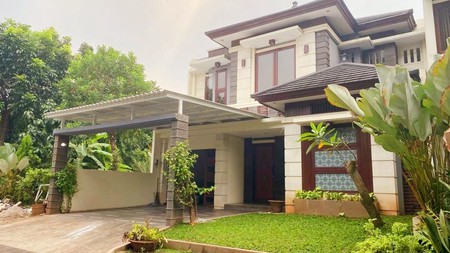 Rumah Mewah, Elegan, Asri dan Nyaman Di Graha Taman Bintaro