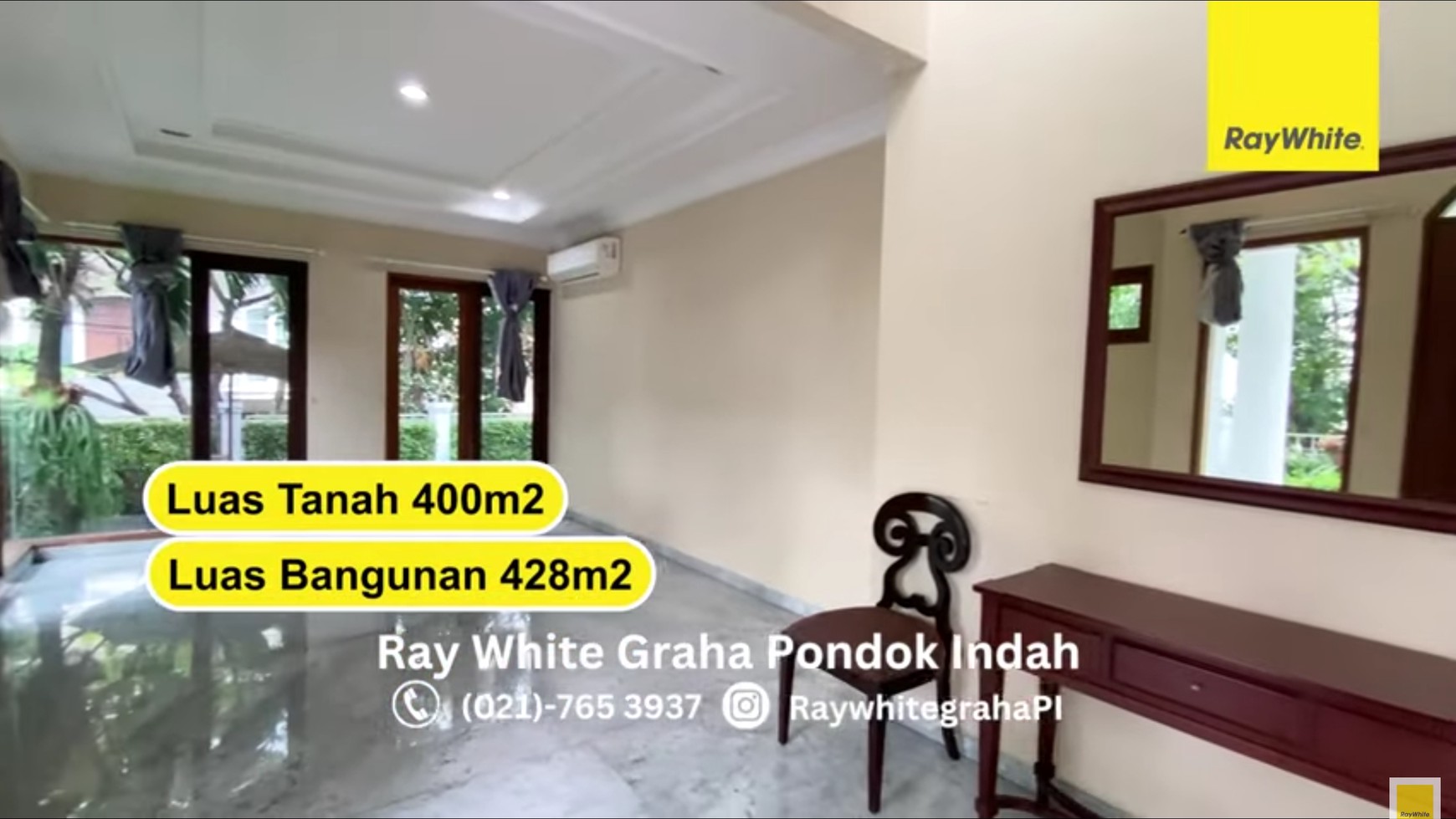 DI SEWAKAN RUMAH PONDOK INDAH SEMI FURNISHED