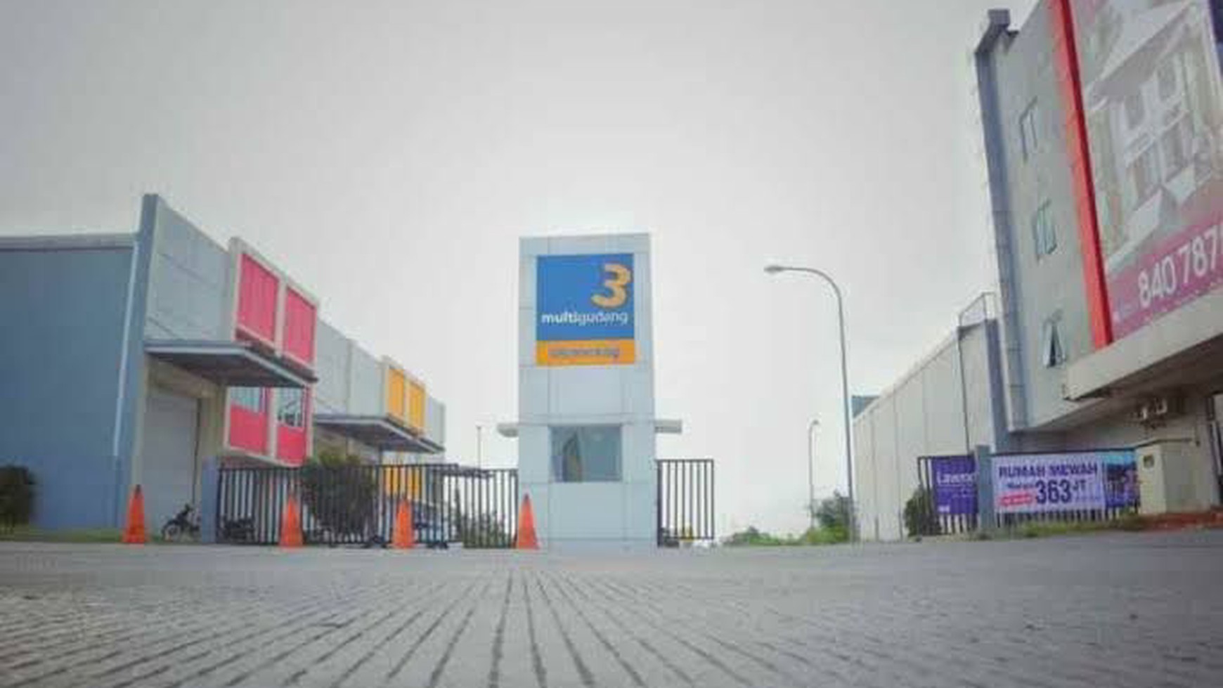 Gudang Baru di 3 Bisnis Center, Karawang Luas 288m2