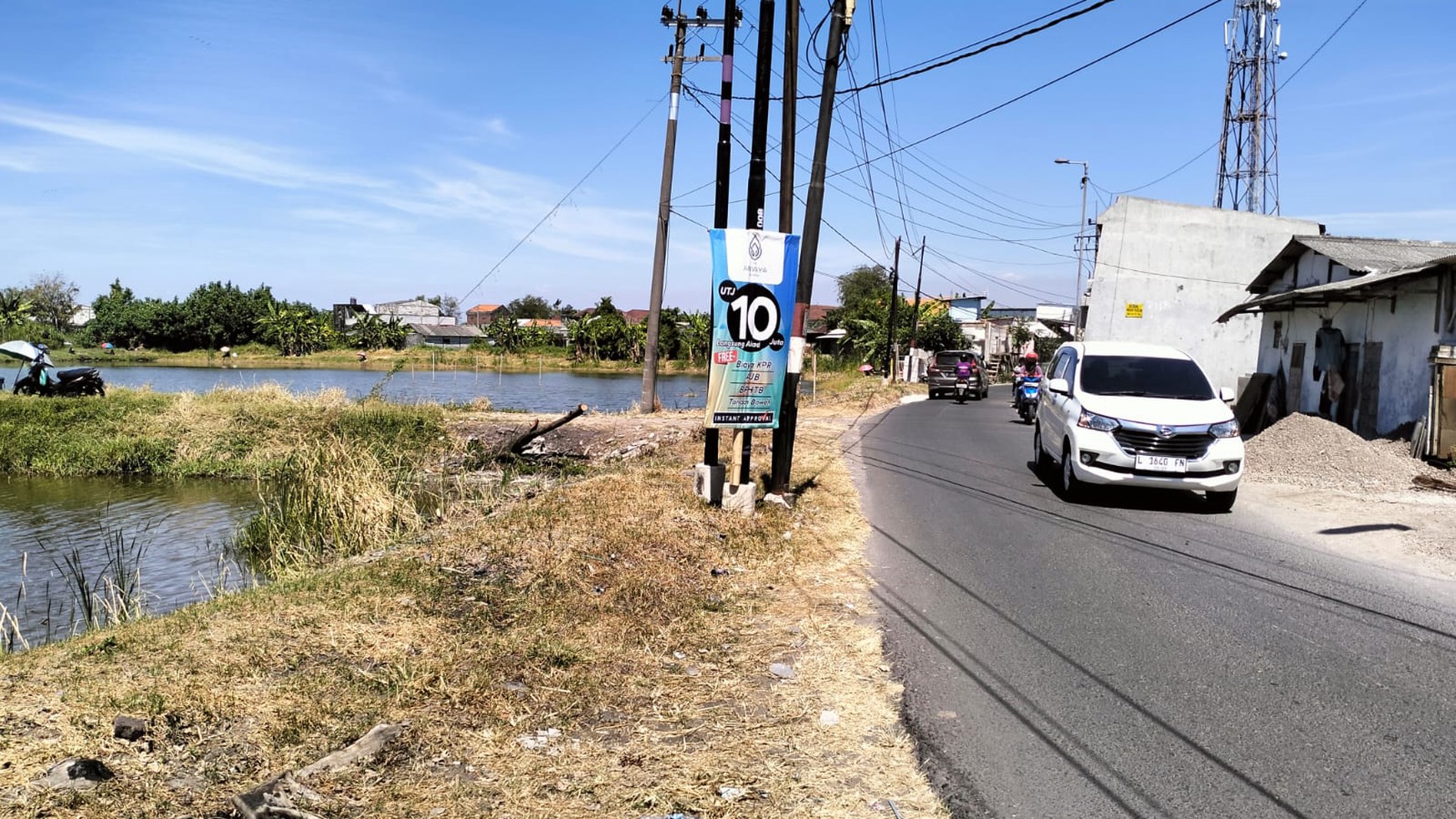 DIJUAL TANAH TAMBAK SHM DI JL. GAJAH PUTIH - TAMBAK OSO SIDOARJO (TEMBUS RAYA OERR)