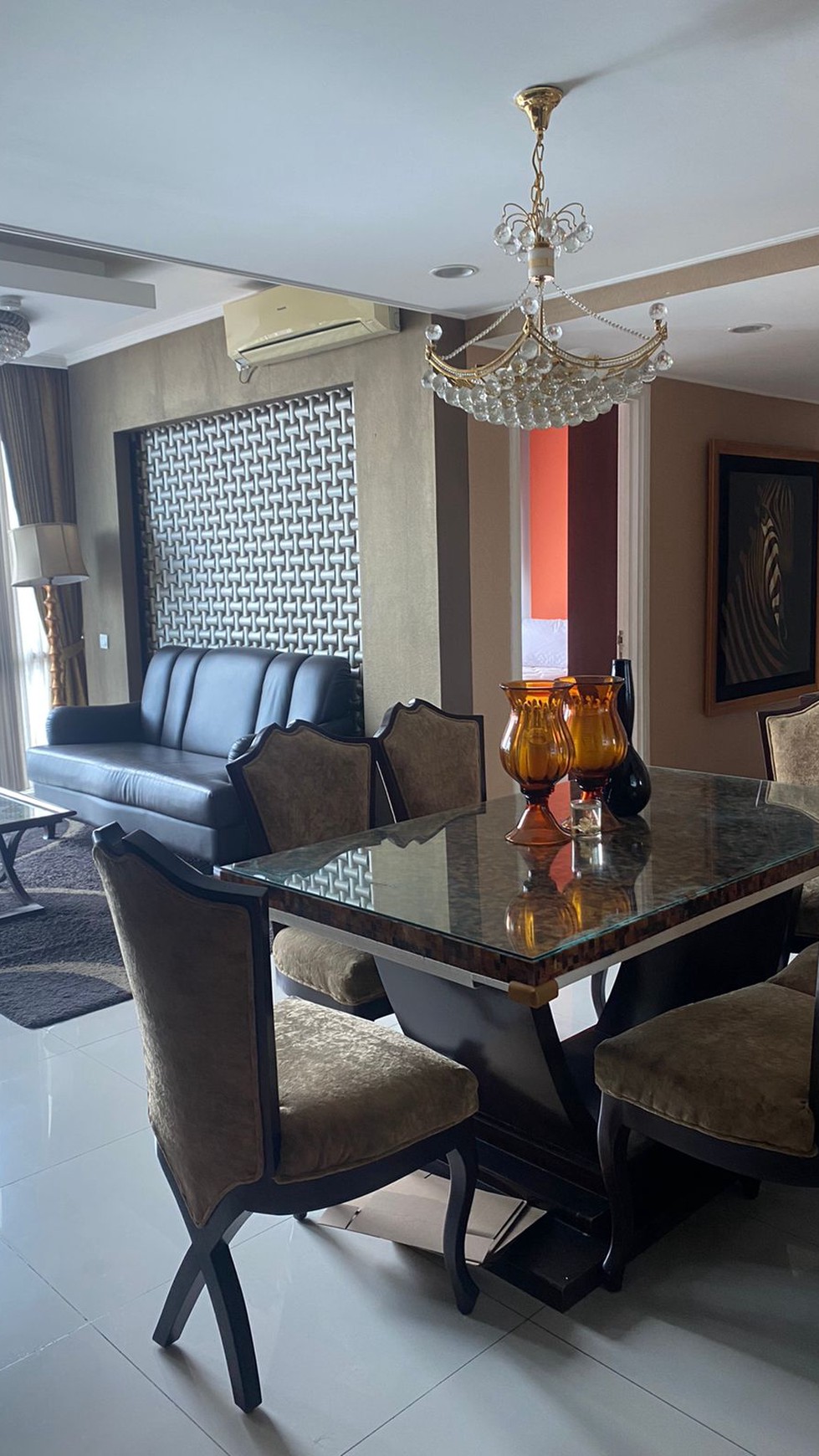 Apartemen Via Ciputra World Surabaya Tipe 3+1 Bedroom Full Furnished Plus Private Balkony