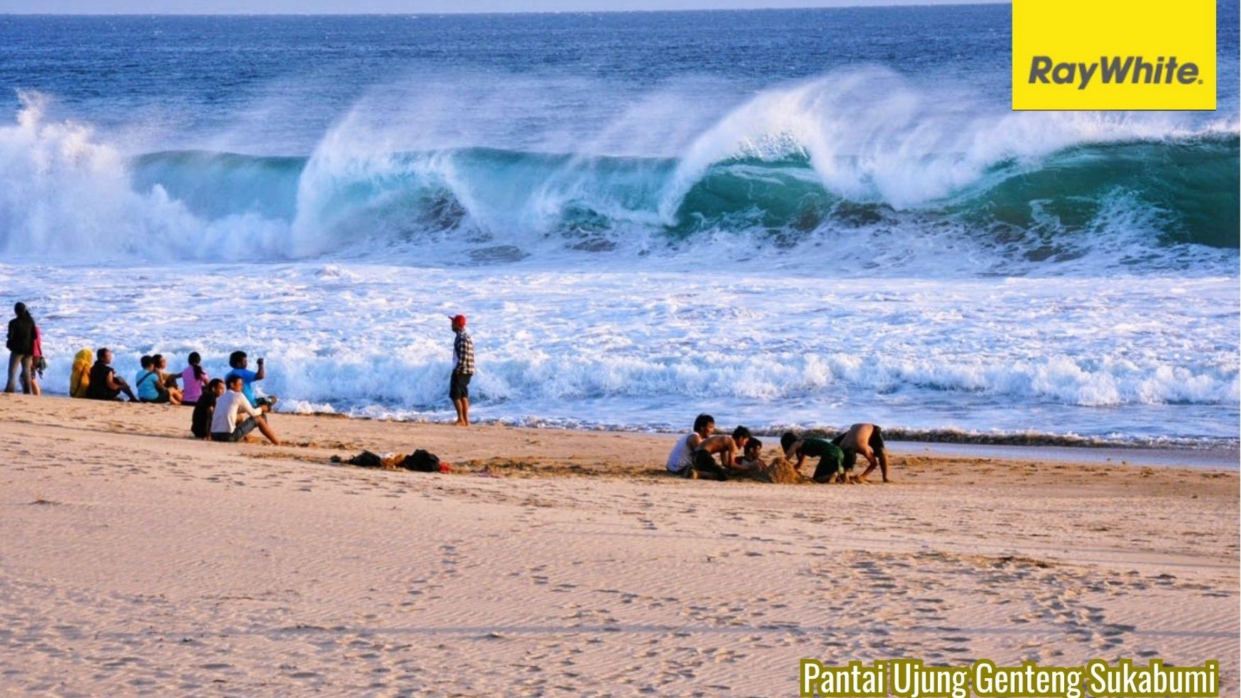 Tanah Di Pantai Ujung Genteng Merupakan Kawasan Wisata Nan Elok