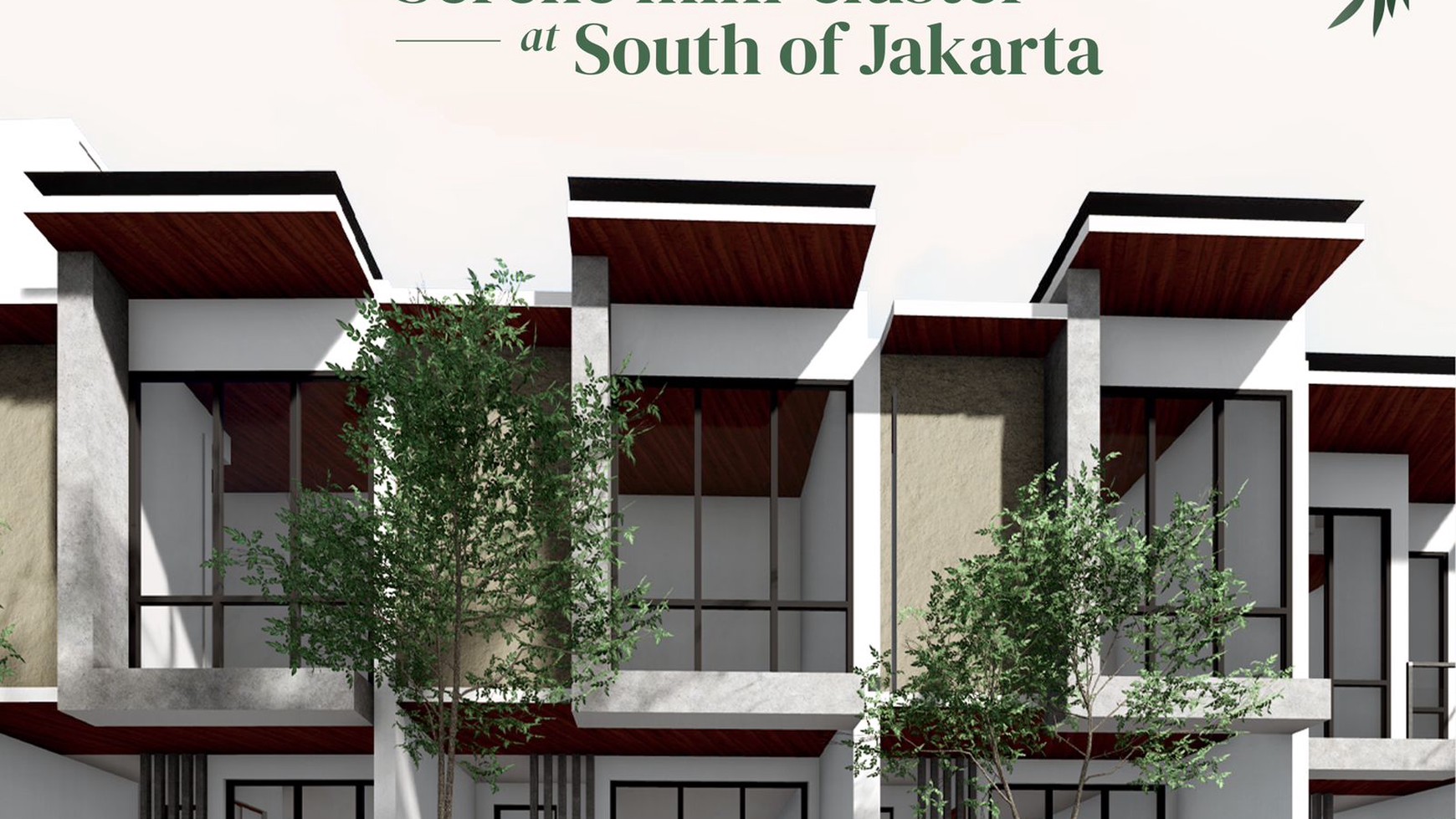 Rumah Baru Lokasi Strategis dekat dengan Fasilitas Bintaro Jaya @Bukit Nusa Indah