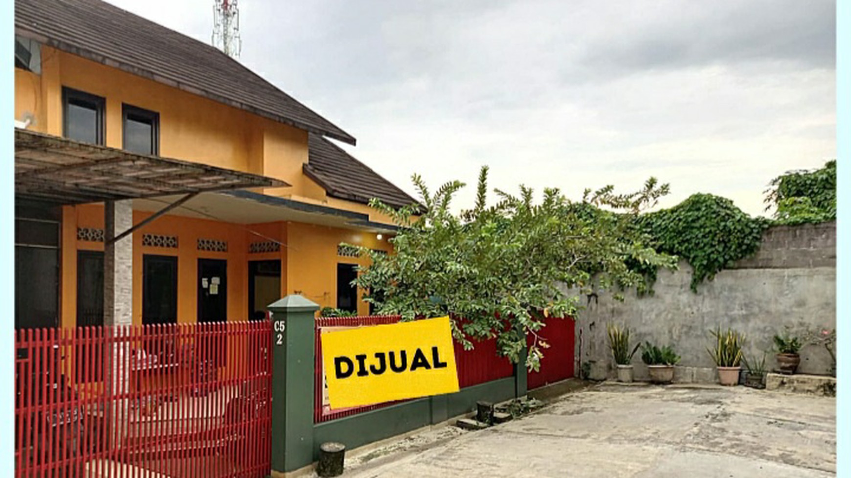 Rumah cantik di Taman Duta Depok harga nego