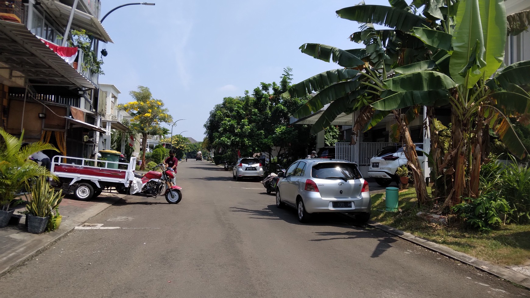 Rumah cantik dan terawat di kota wisata