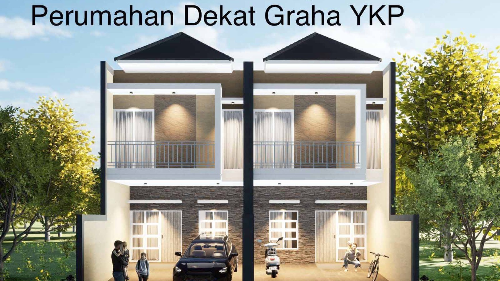 Rumah Baru Gress di Medokan Asri Utara Surabaya, Minimalis, 2 Lantai, ada 2 unit Jejer... On Progress. Selesai sekitar Juni 2023 !!