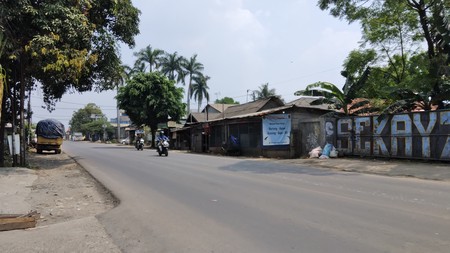 Tanah di jln Naragong cileungsi dayeuh bisa masuk truk kontainer 40 feet