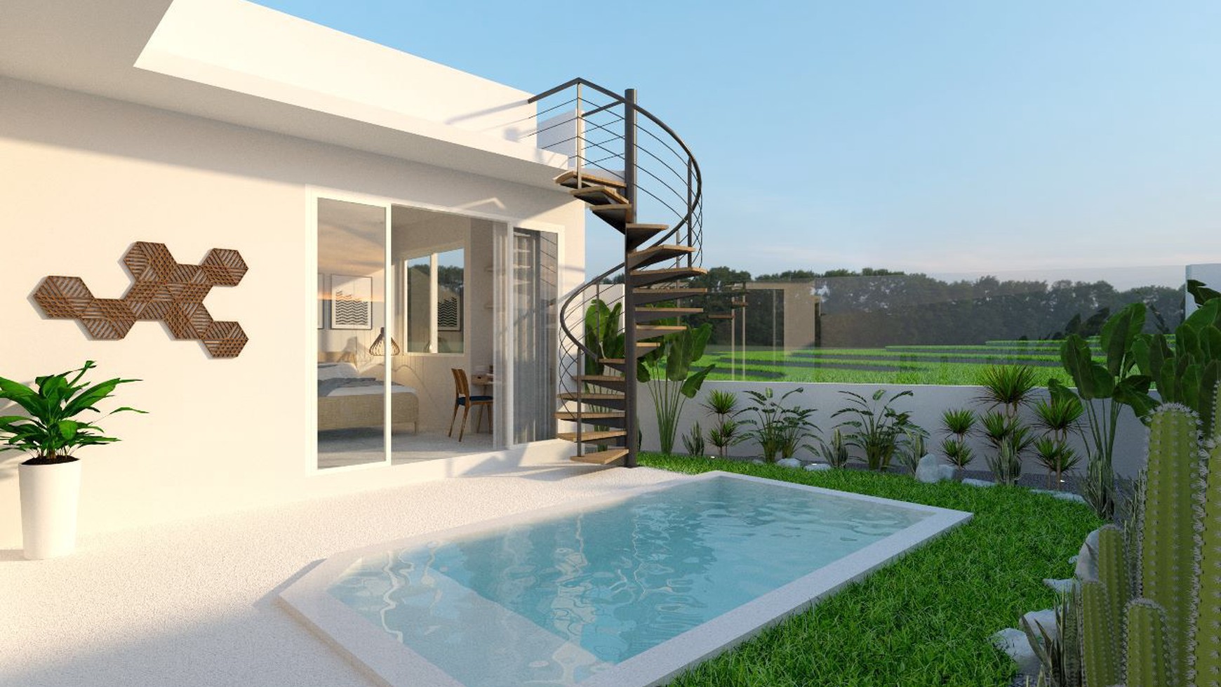 For rent yearly - Brand new modern villa less than 10 minutes from Echo beach and La Brisa 