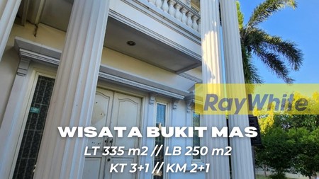 Murah!! Luas 335m2 cuma 4Man! Dijual Rumah Siap Huni Wisata Bukit Mas Surabaya Barat