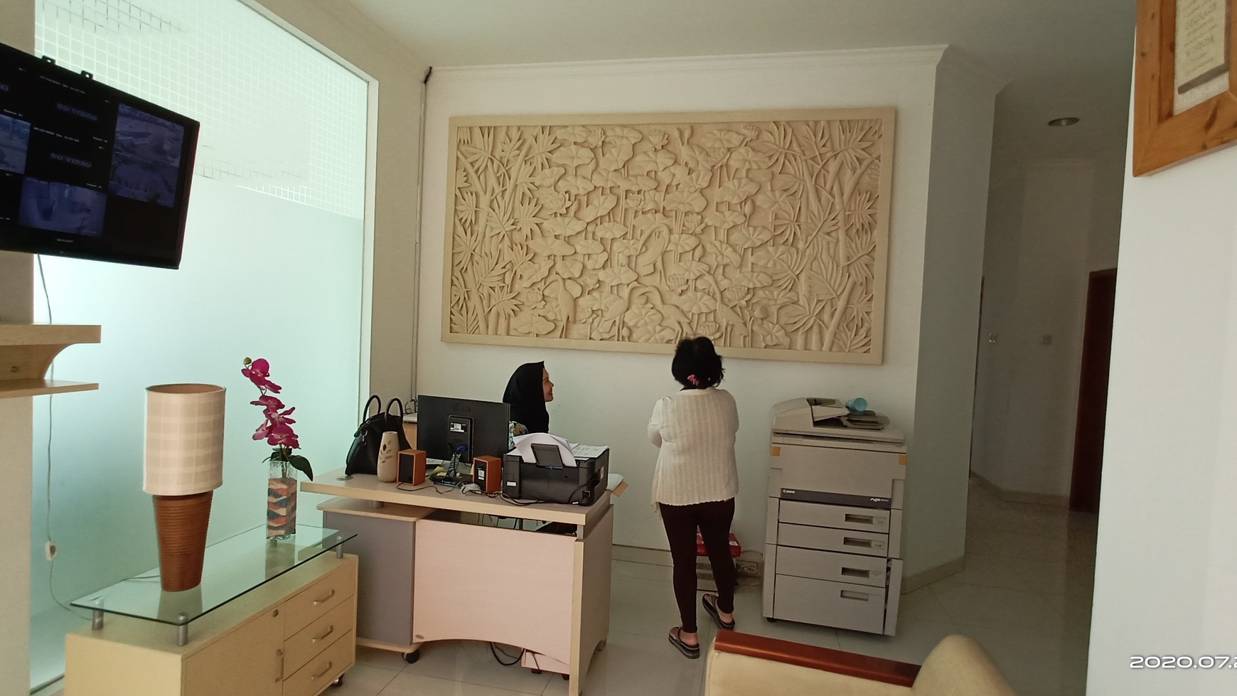 Turun Harga!!! Di Jual Kostel- kantor dan paviliun luas di atas lahan 2263m2