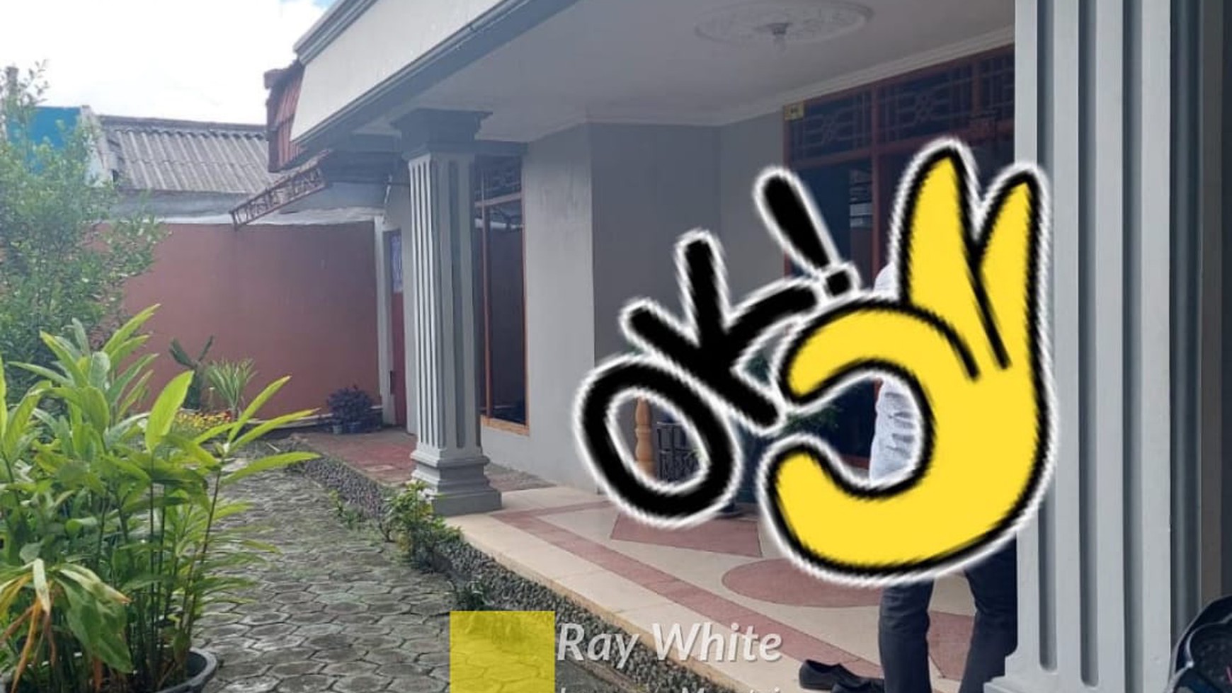 Dijual Rumah Pagar Keliling di Pusat Kota Pahoman ay