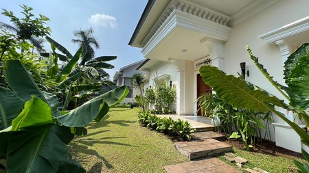 House single storey newly renovated location kemang 