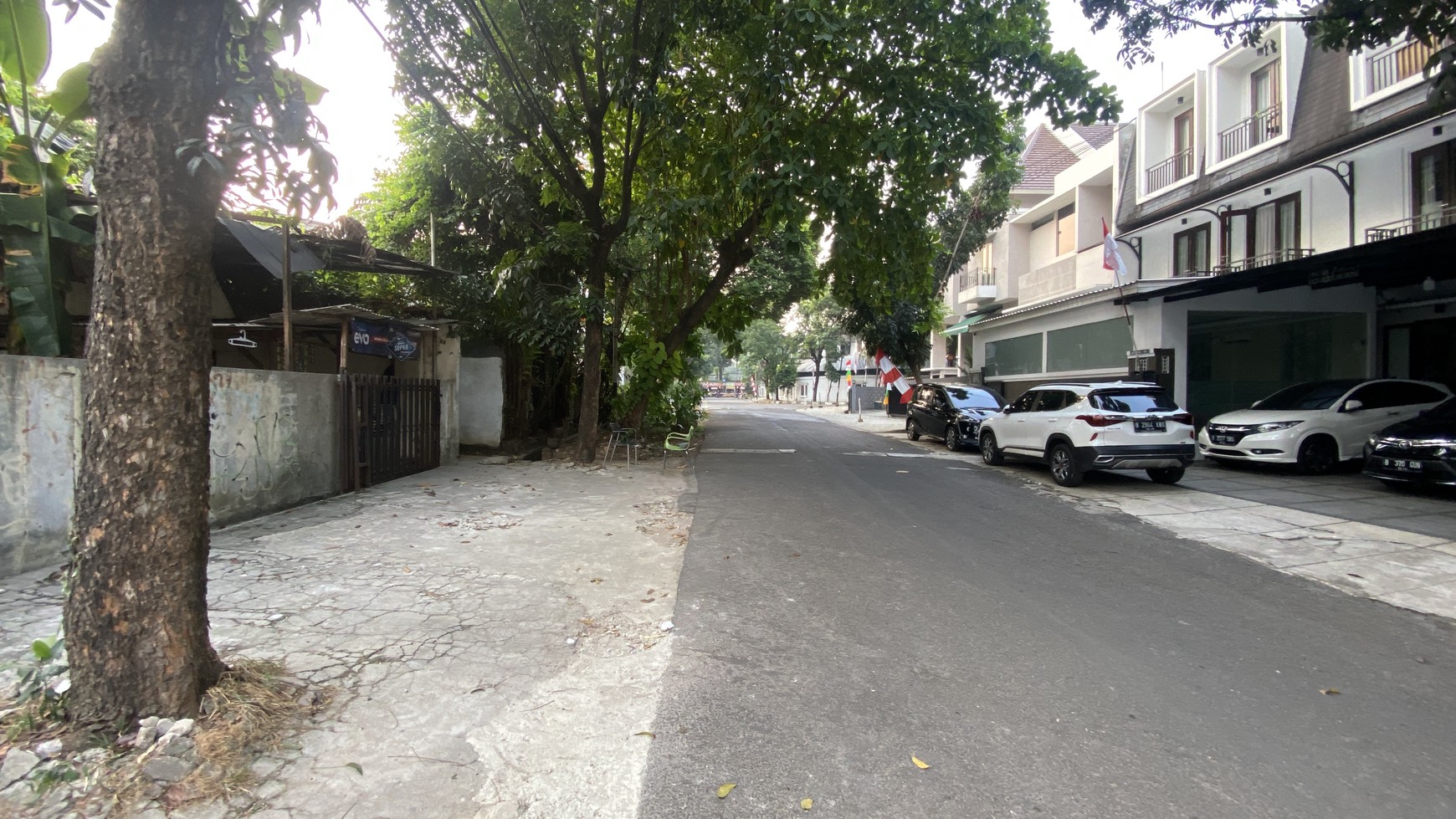 Rumah hitung tanah di kawasan Senopati, Jakarta Selatan