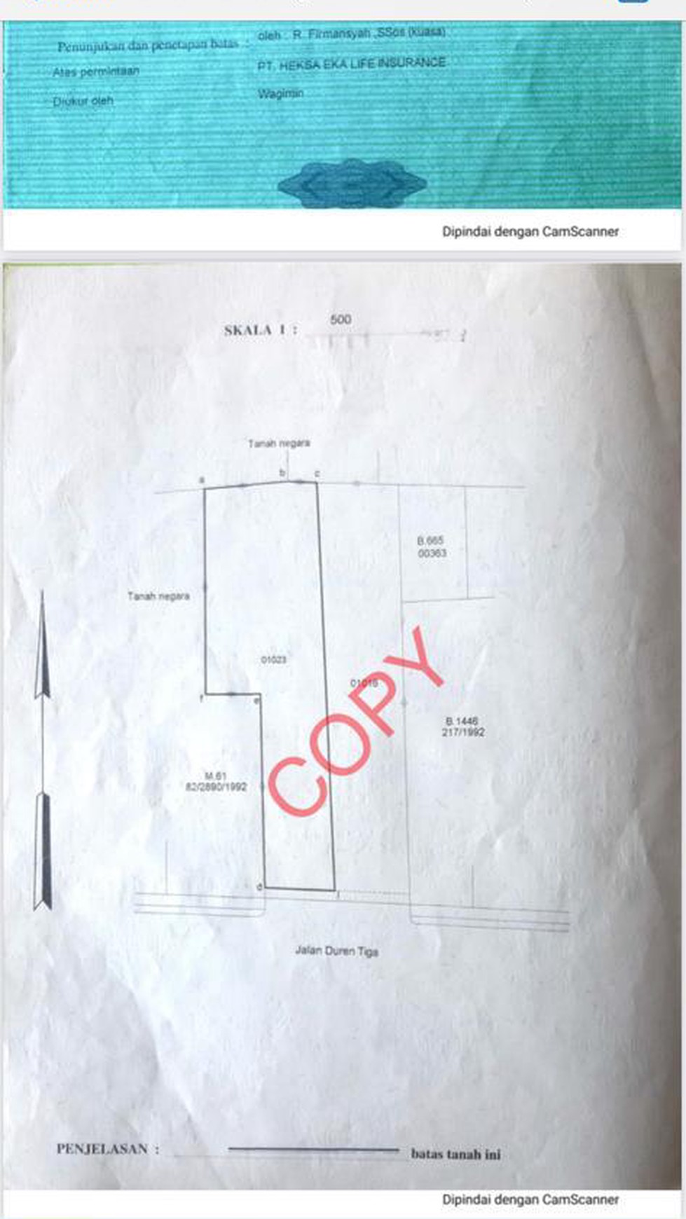 Gedung kantor harga di bawah Njop di Duren Tiga Raya, Jakarta Selatan