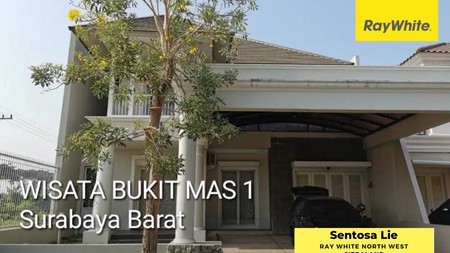 Rumah Wisata Bukit Mas 1 Surabaya - MURAH - LUAS dekat Pakuwon Mall, Supermall , PTC