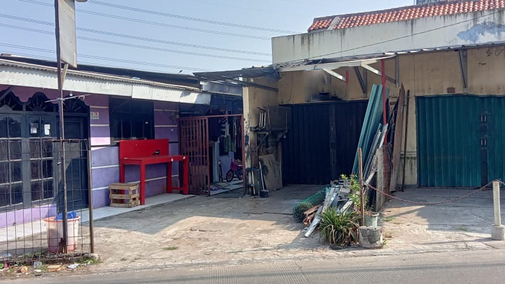 Kavling terdapat Bangunan Rumah, Kontrakan, dan Toko @Jl Parung Jaya, Ciledug