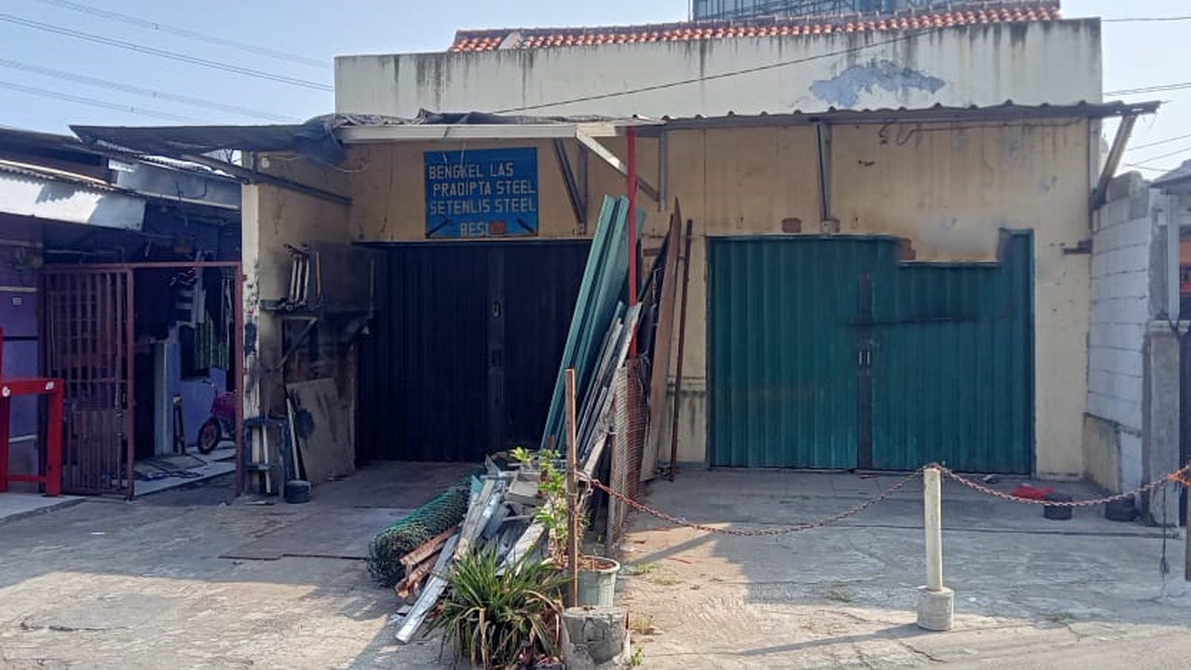 Kavling terdapat Bangunan Rumah, Kontrakan, dan Toko @Jl Parung Jaya, Ciledug