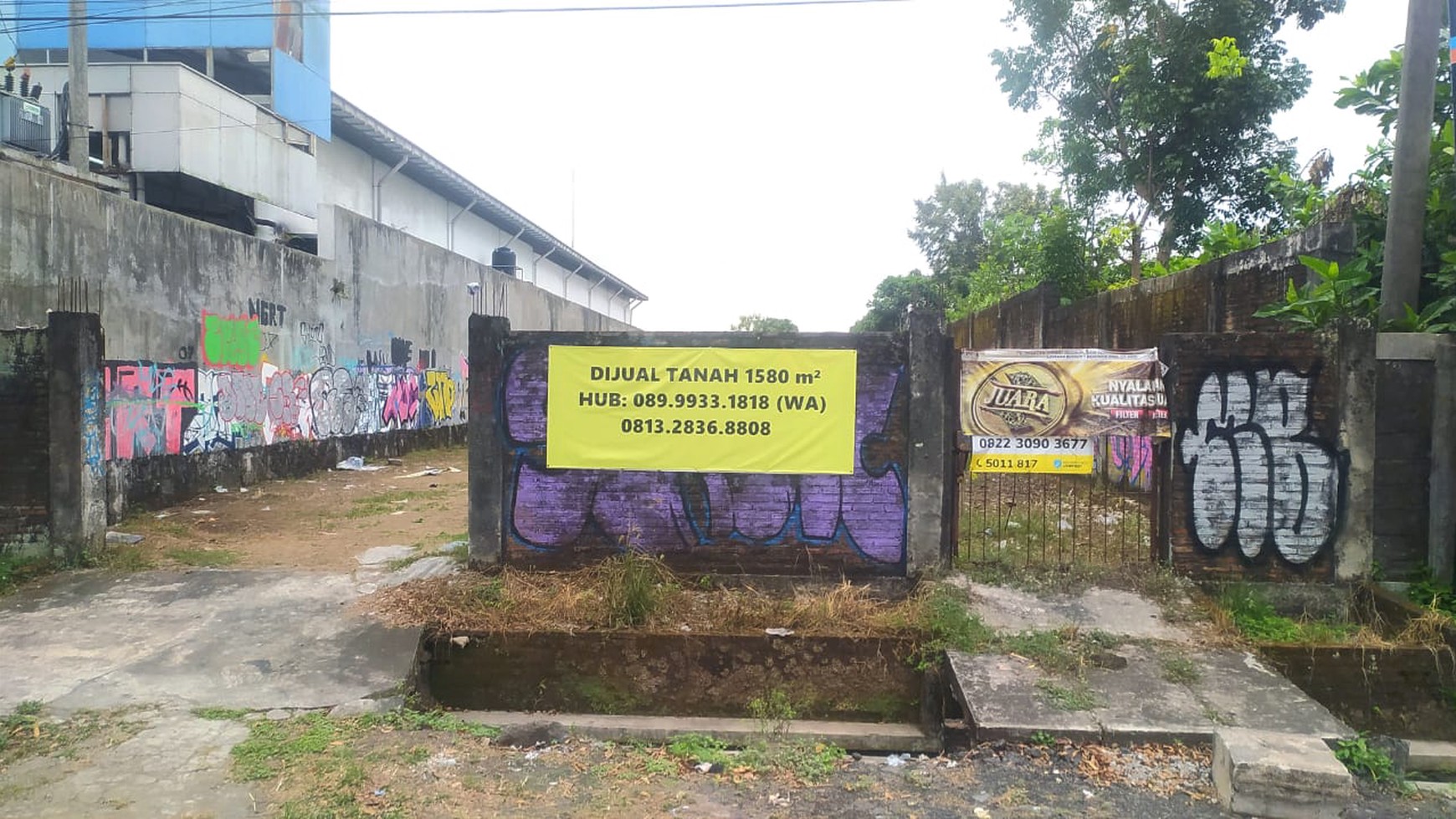 Tanah Luas 1580 Meter Persegi di Gamping Sleman