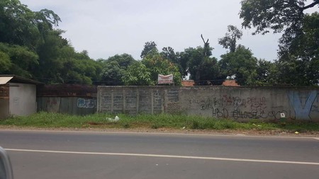 kavling di pinggir jalan raya Narogong