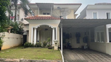 Rumah 2 lantai siap huni dalam cluster Ekslusif kota Wisata