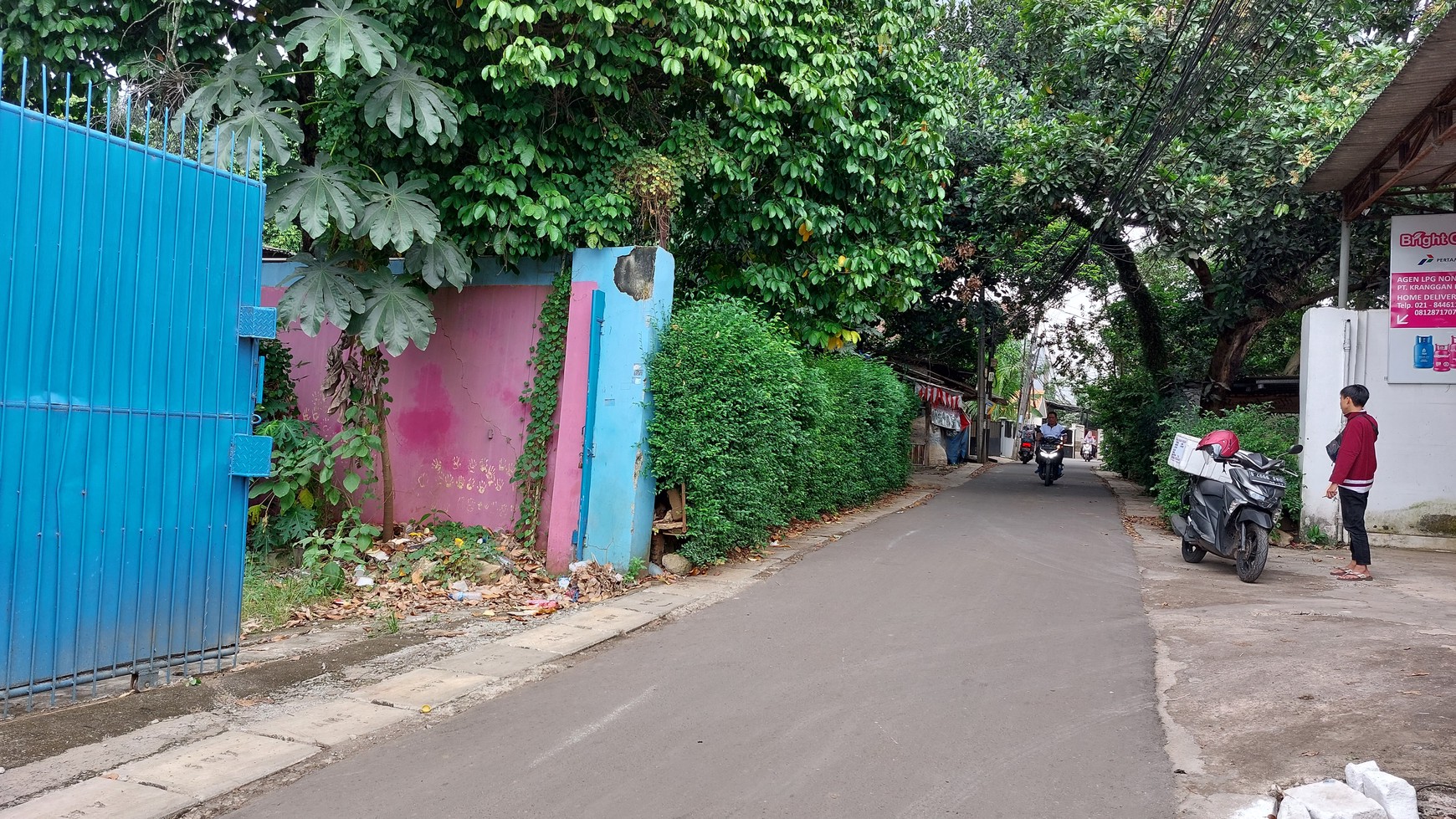 Dijual murah Gudang  hitung tanah di jalan Elang Jatisampurna Bekasi