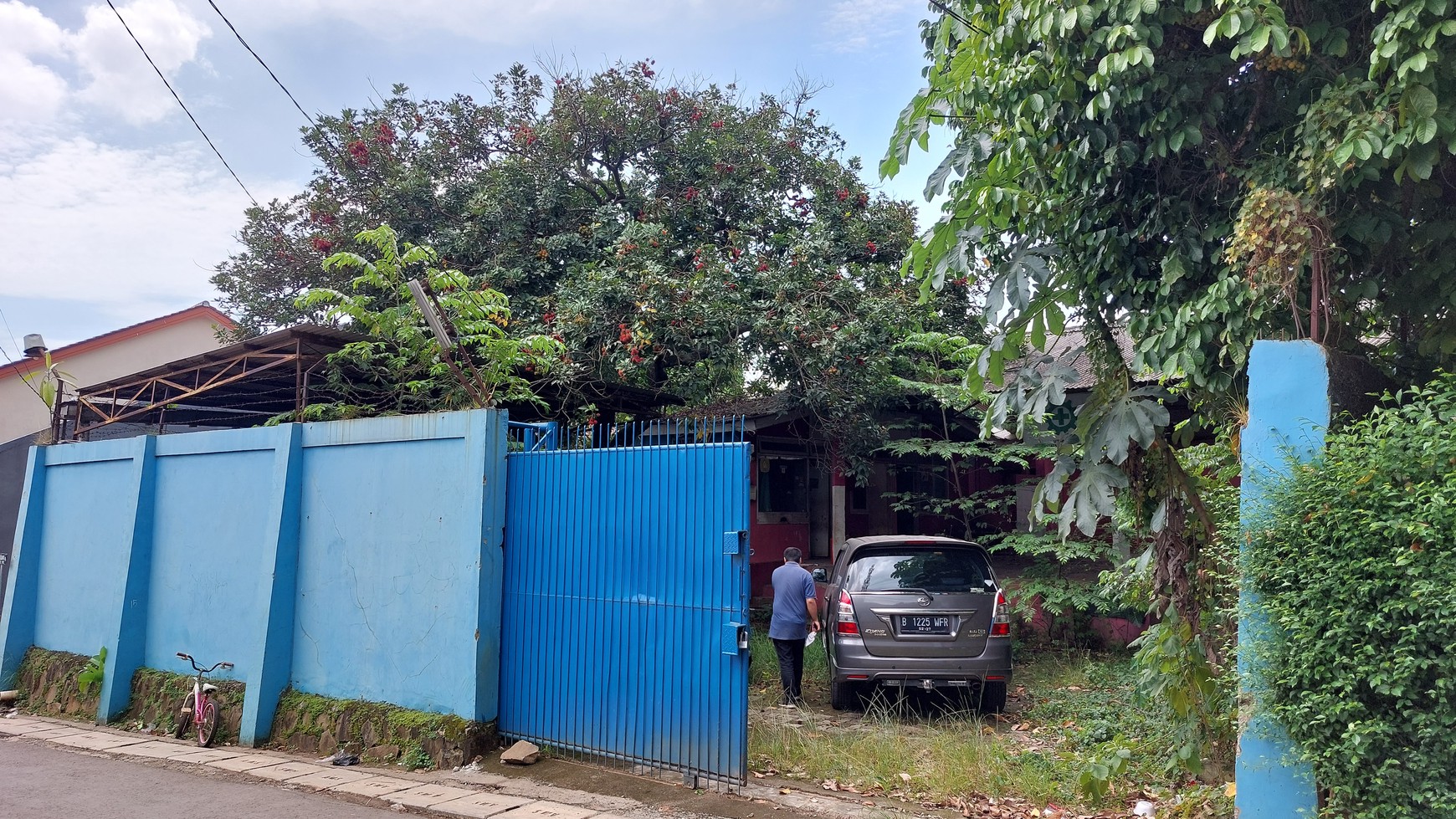 Dijual murah Gudang  hitung tanah di jalan Elang Jatisampurna Bekasi
