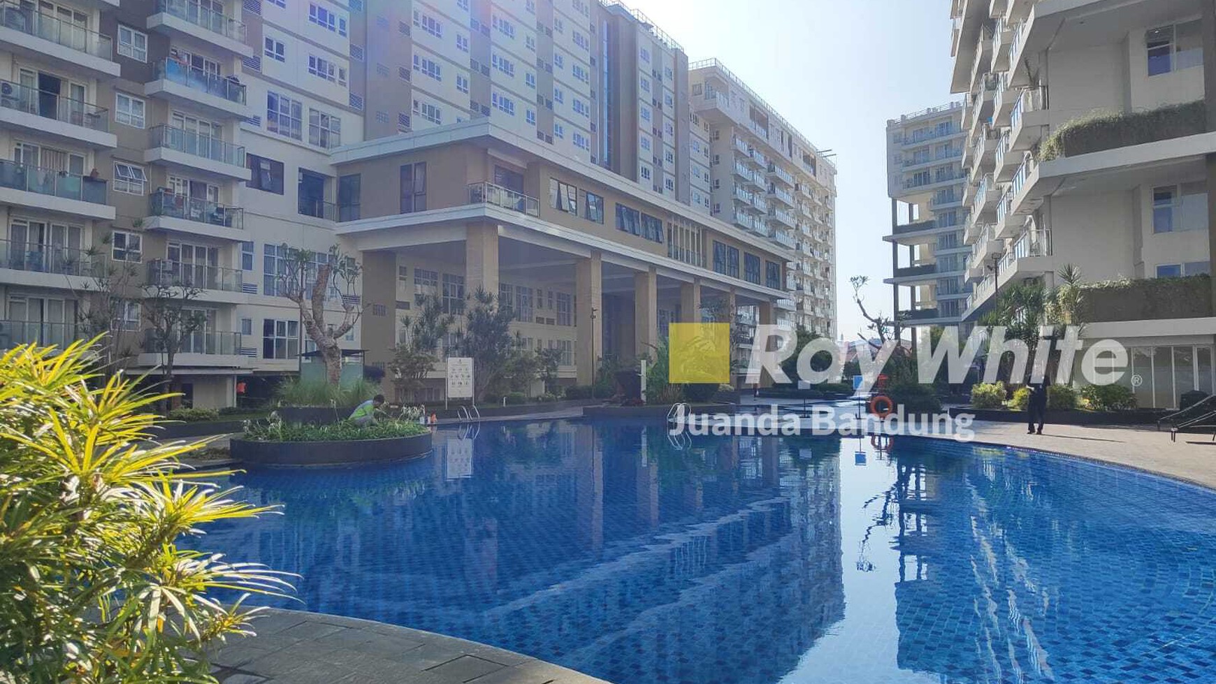 The Best ! Apartement Gabung 2 kamar Gateway Pasteur Dengan Interior Design Baru dan View Gunung 