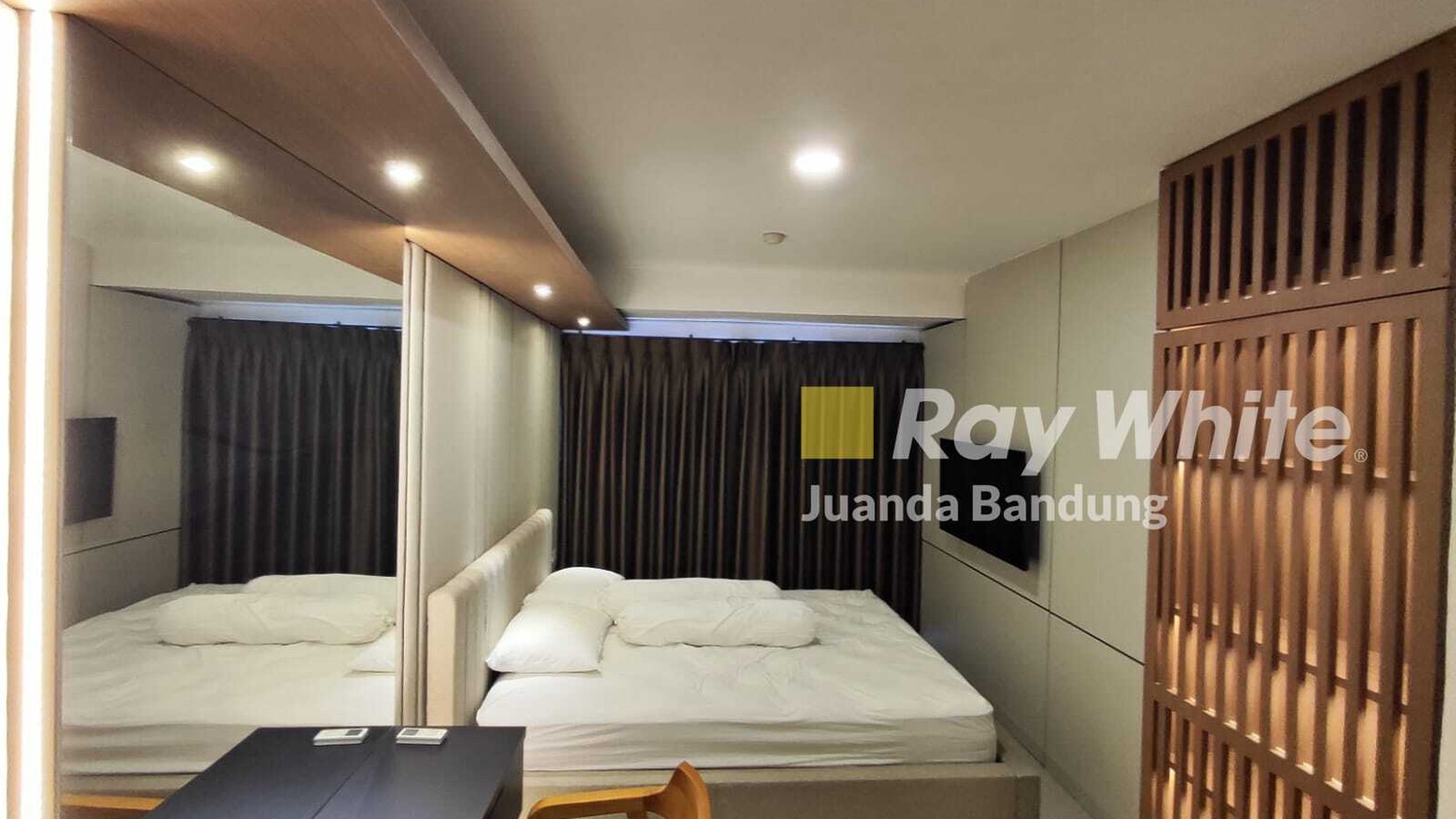 The Best ! Apartement Gabung 2 kamar Gateway Pasteur Dengan Interior Design Baru dan View Gunung 