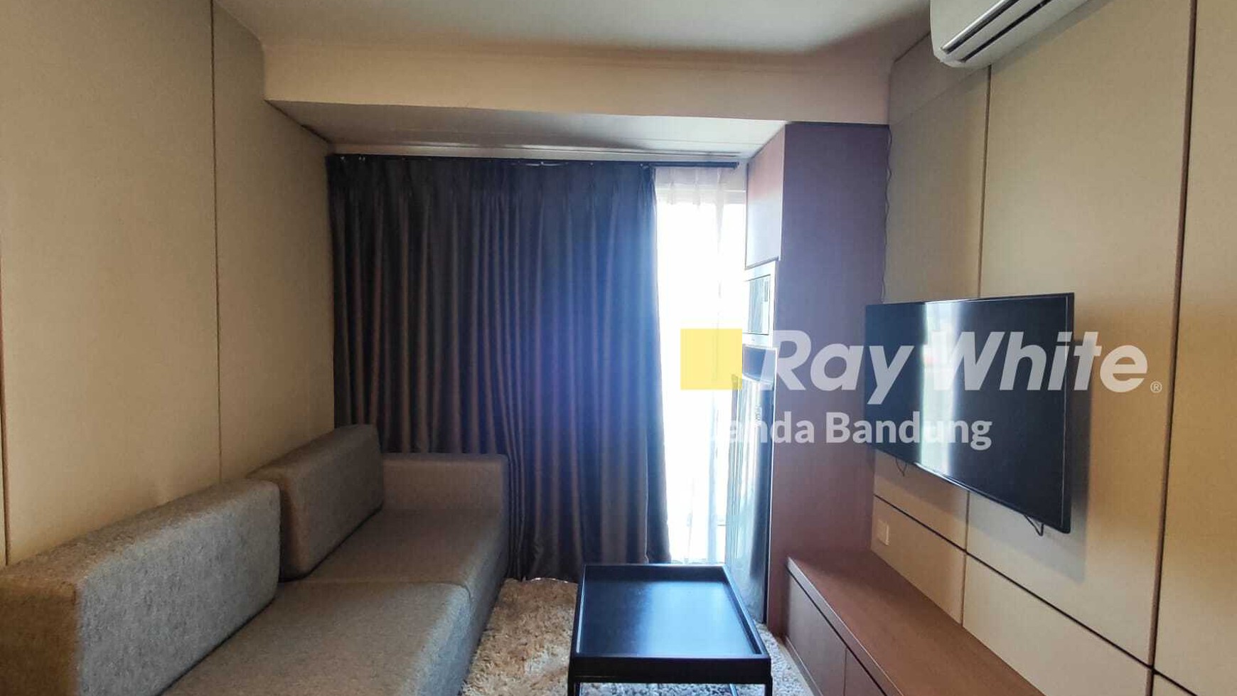 The Best ! Apartement Gabung 2 kamar Gateway Pasteur Dengan Interior Design Baru dan View Gunung 