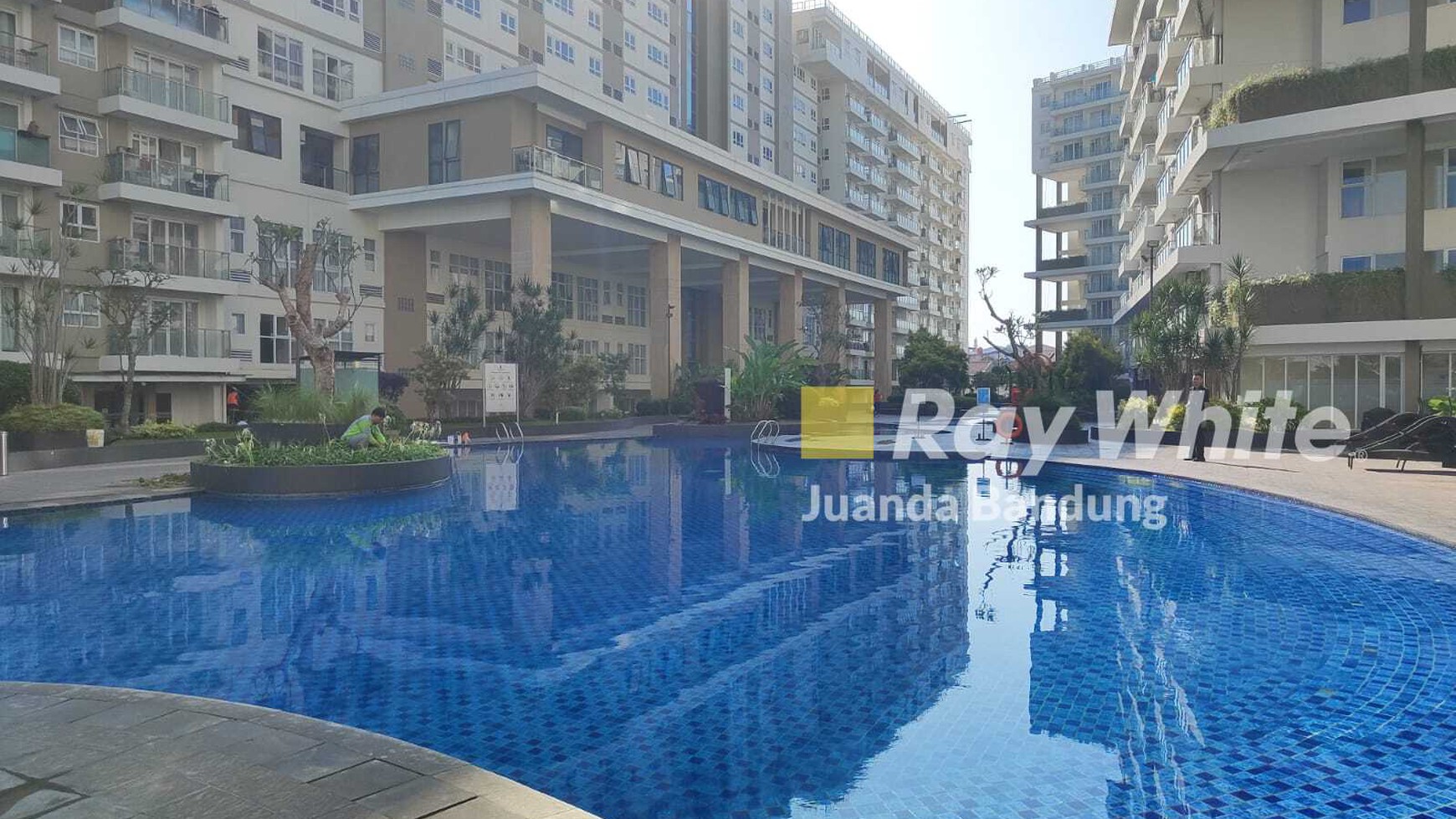 The Best ! Apartement Gabung 2 kamar Gateway Pasteur Dengan Interior Design Baru dan View Gunung 