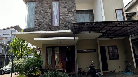 Rumah Hoek 2 lantai minimalis dalam cluster ,Aman di Condet Jakarta Timur