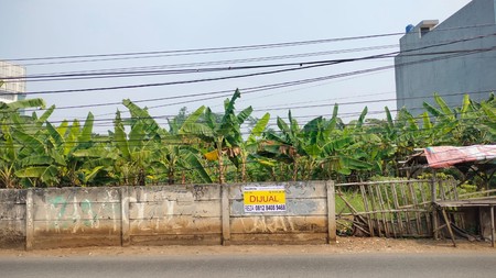 Hot Price. Tanah Kavling Komersial Jl Raya Buaran, Serpong.