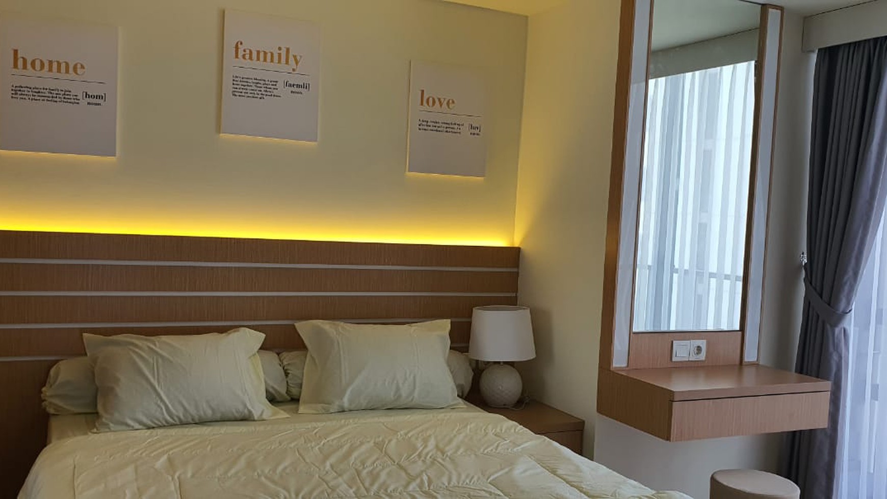 Apartemen Orange County Fully Furnished 