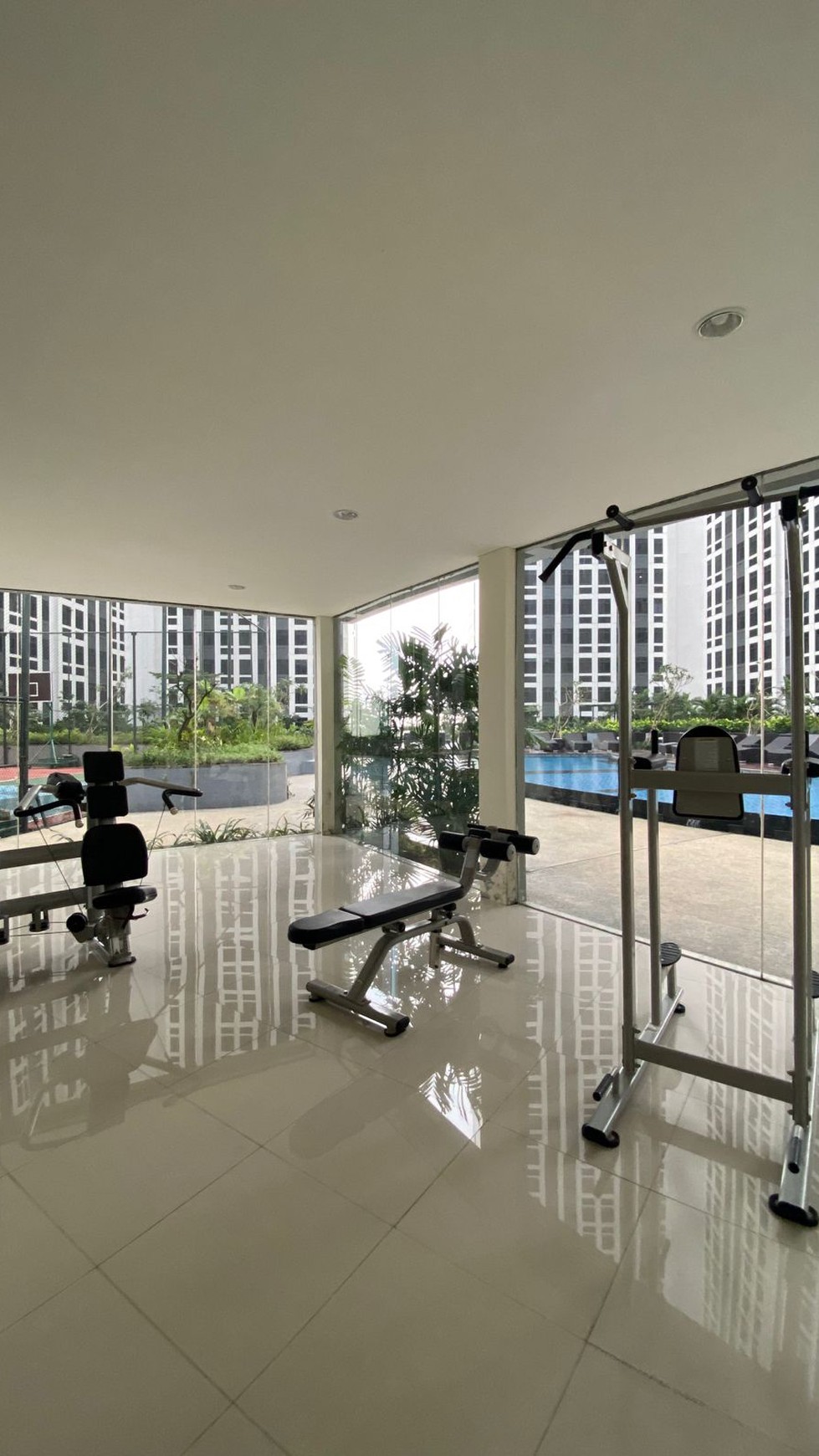 Apartemen dengan City View 