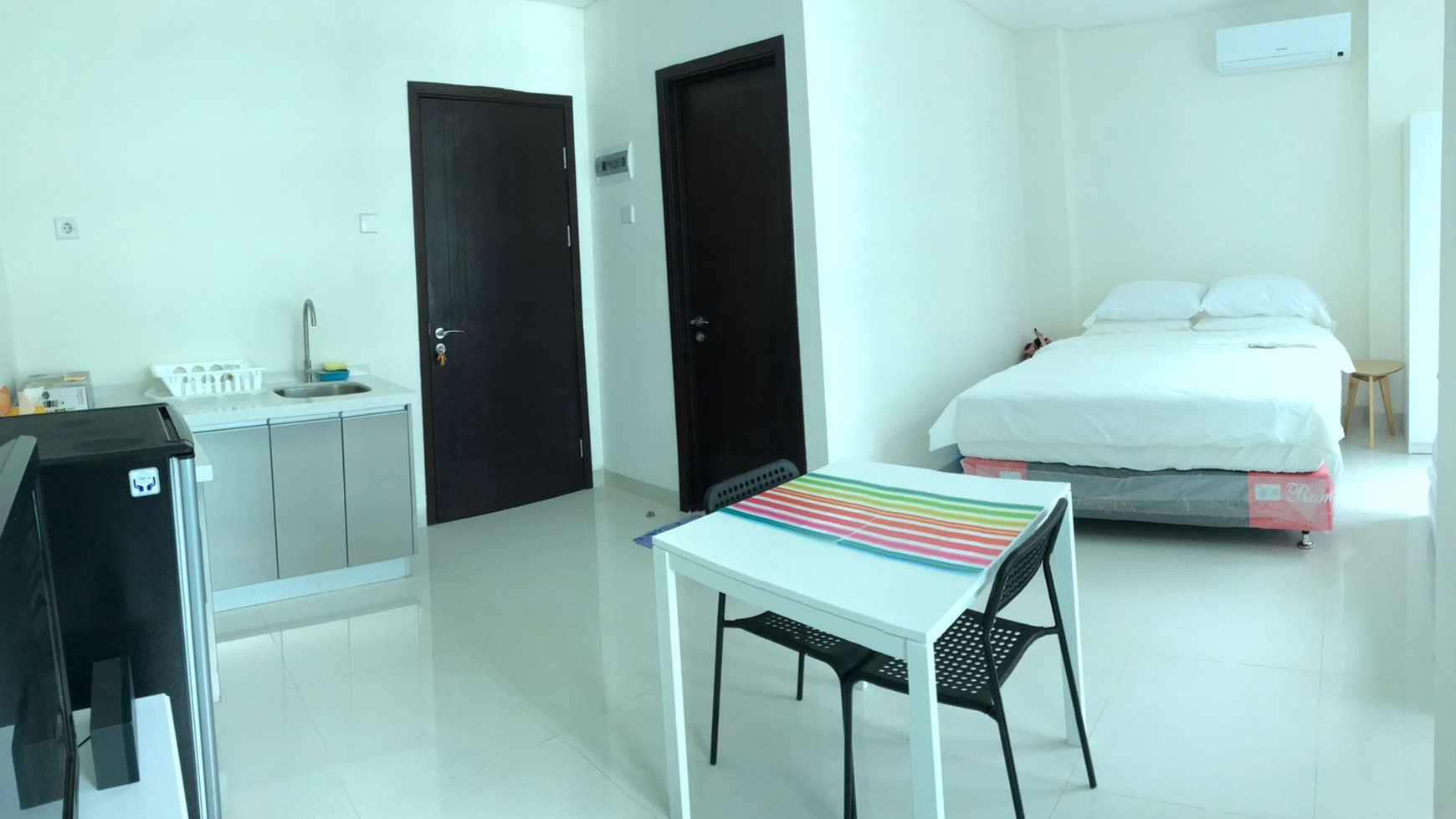 Apartemen Brooklyn Alam Sutera, Studio, Furnished, Siap Huni