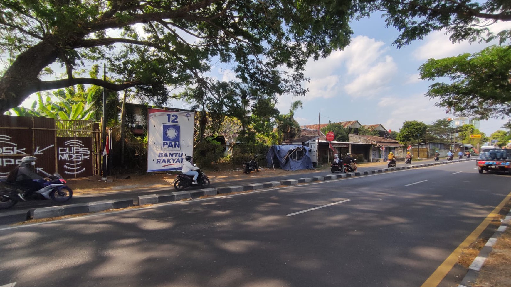 Tanah Luas 496 Meter persegi di Pinggir Kota Yogyakarta 