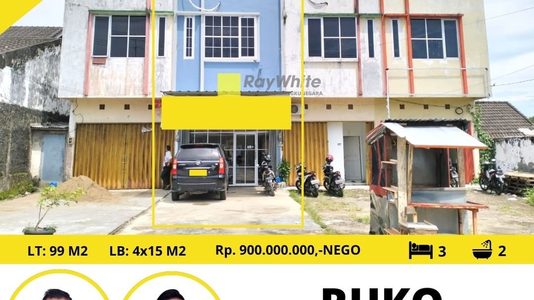 DIJUAL RUKO ,JL SIRNA RAGA ,PIPA JAYA ,KEC KEMUNING, KOTA PALEMBANG