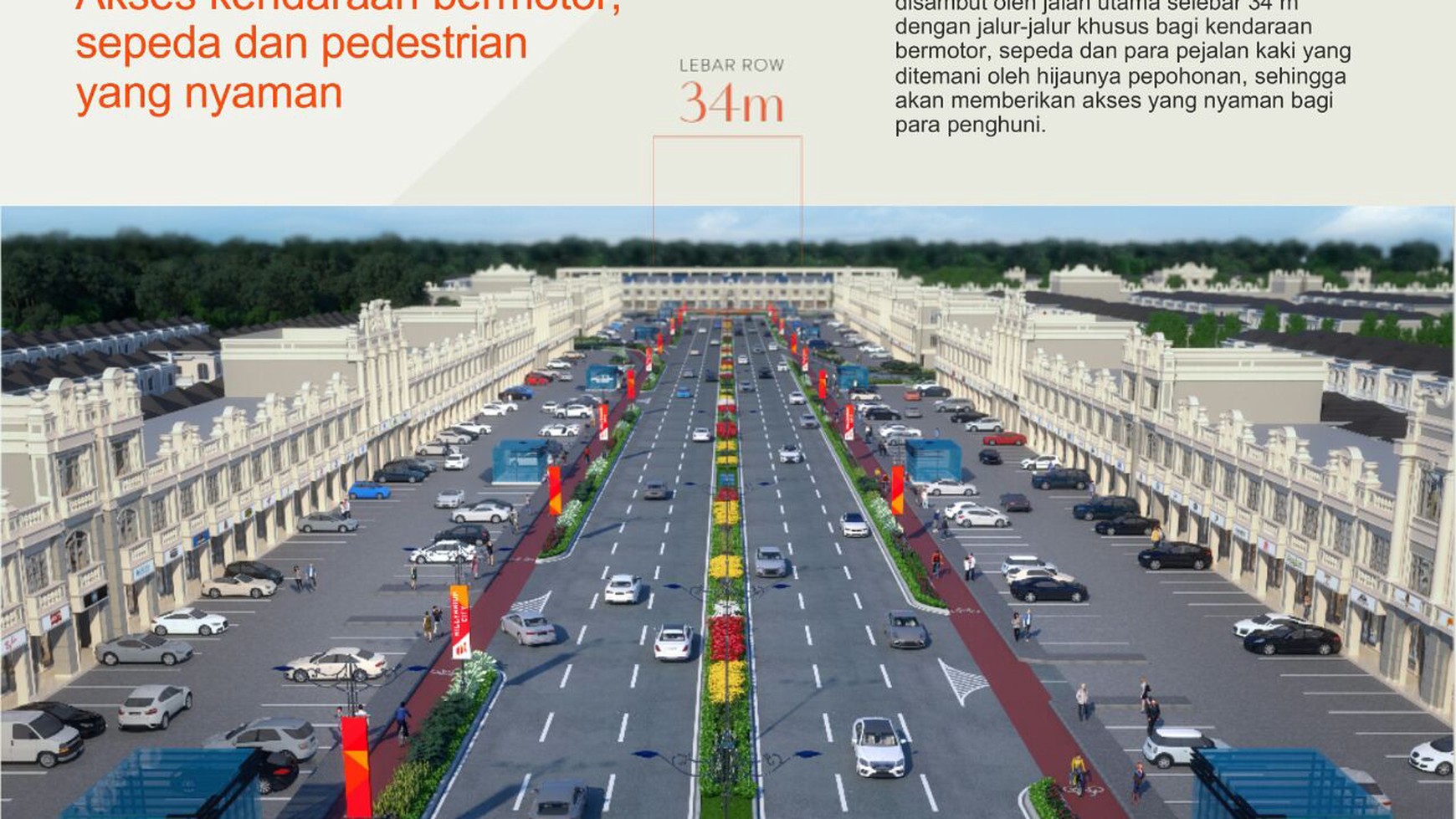 MILLENNIUM CITY Kota MANDIRI Baru di Kawasan Serpong - Parung Panjang.