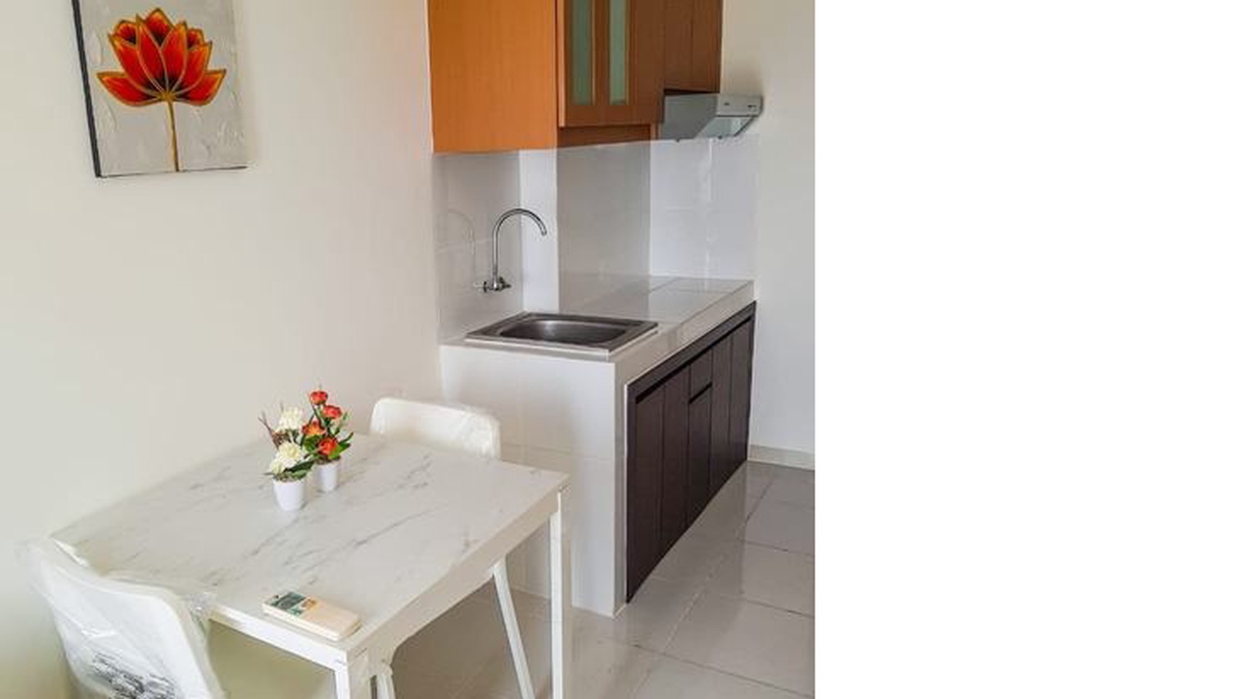 Apartemen 1BR Akasa Pure Living BSD, Furnished, Siap Huni Tinggal Bawa Koper