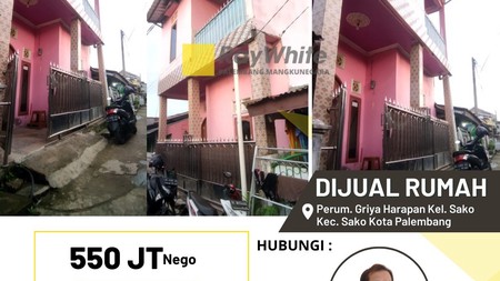 Dijual Rumah Murah di Palembang