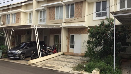 Rumah Siap Huni, dlm cluster , keamanan 24 jam  di Serpong Tangerang